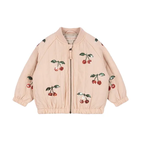 Konges Sløjd Juno Pailletten-Bomberjacke – 12 Monate – Cameo Rose