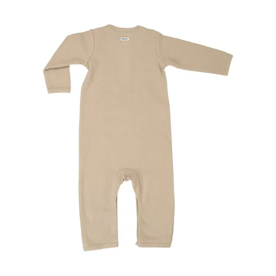 Lodger Nomad Rib Strampelanzug- Gr. 68 - Beige