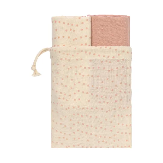 Lässig Hydrophiles Tuch Rose 60 x 60 cm 2 Stück