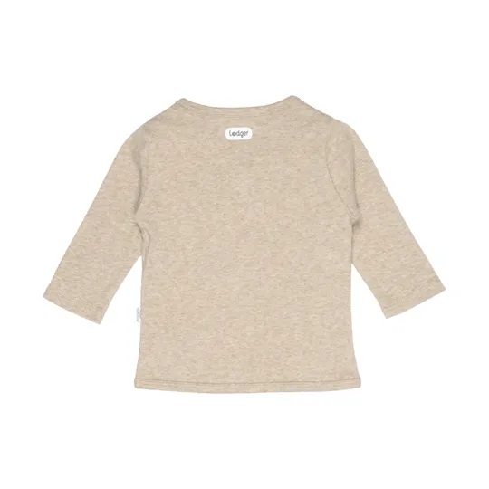 Lodger Wickelshirt - Größe 50 - Melange Beige