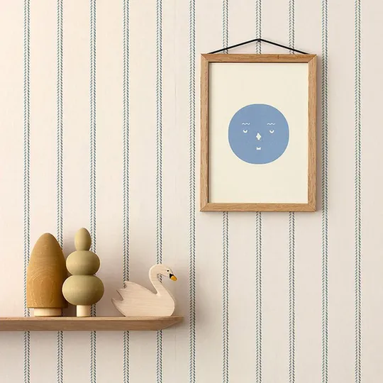 Studio Ditte Tapete - Bo Schleifen - Denim