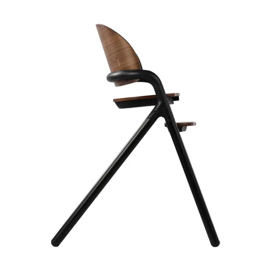 Qute Hochstuhl & Wippe- Q-Sittle - Woody/Black/Clay/Black
