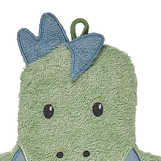 Sterntaler Waschlappen – Rexi Dino – Grün