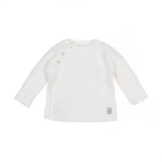 Nanami Baby Knit Rib Top - Off-White - Größe 62-68