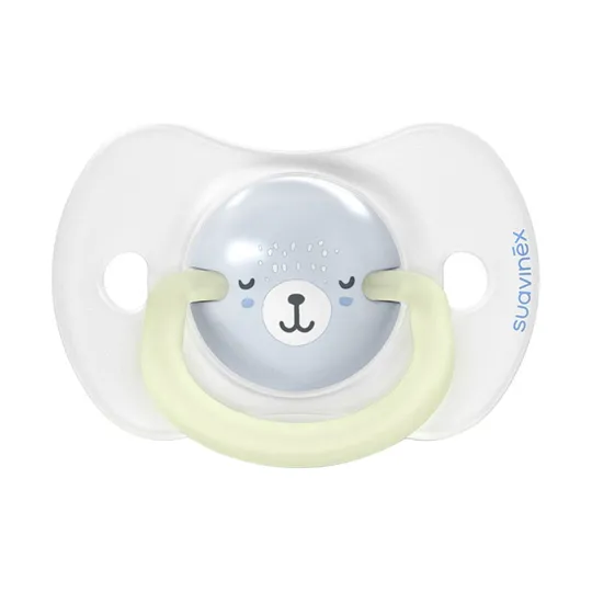 Suavinex Schnuller - Wild & Free SX Pro - 0‑6 Monate - 2 Stück - Silikon - Blau