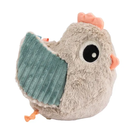 Done by Deer Hide & Seek Activity Toy - Clucky - Sand