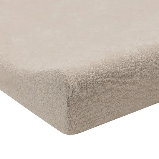 Jollein Wickelunterlagenbezug Frottee 50 x 70cm - Oatmeal/Sand - 2 Stück