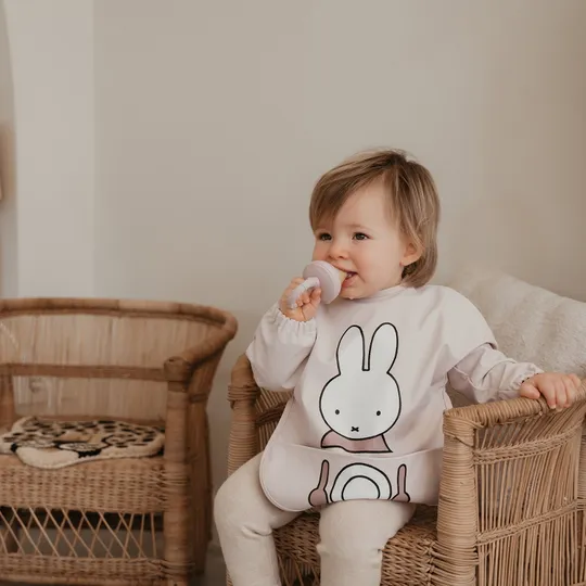 Koko Lätzchen mit Ärmeln - Miffy - Pink