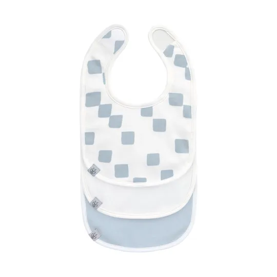 Lässig Lätzchen Newborn 3 Stück - Happy Fruits - Light Blue