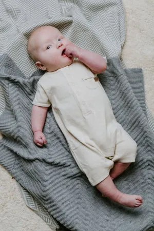Baby's Only Grace Decke - 65 x 75 cm - Nordic Blue