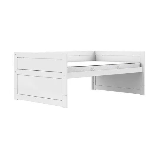 Life Time Hochbett Premium - Weiß Lackiert - 120 cm