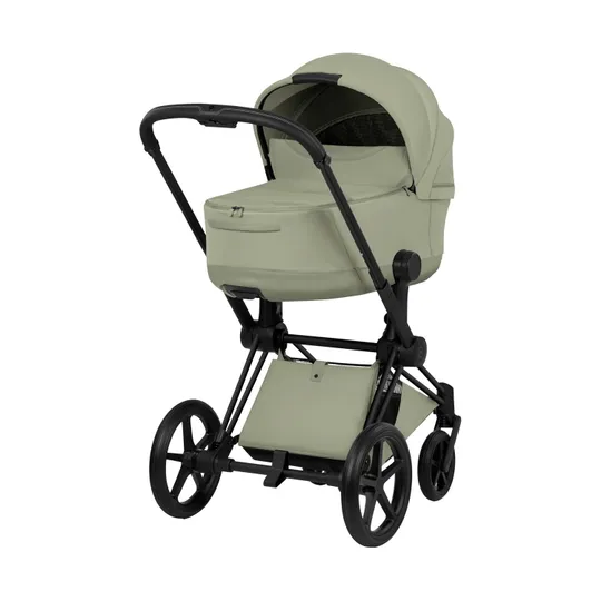 Cybex Priam 5 Style Kinderwagen 3-in-1 Set – Matt Black/Sage Green