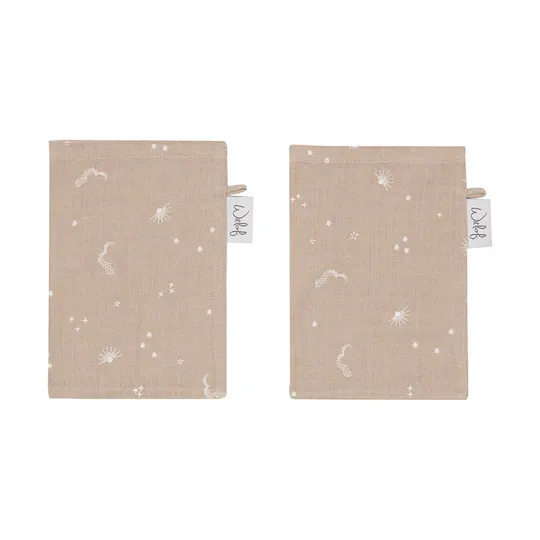 Witlof For Kids Hydrophile Waschlappen – Galaxy Dreams – 2er-Set