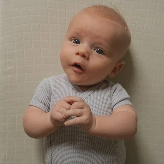 Lodger Ciumbelle Babybody Kurzarm - Größe 80 - Blue Fogg