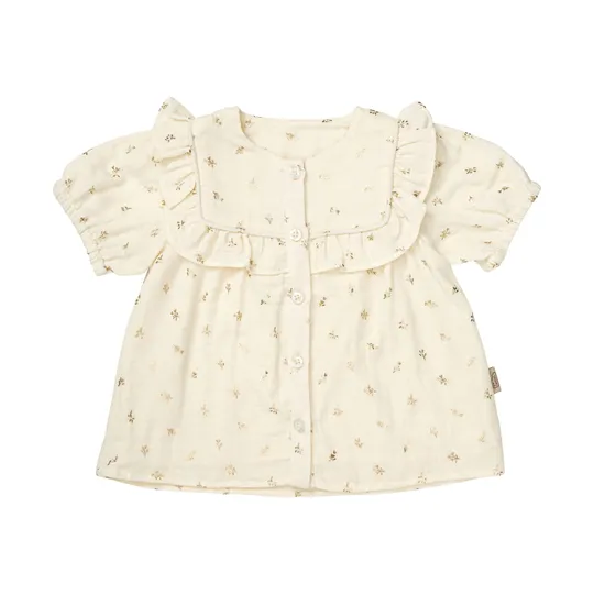 Cam Cam Copenhagen Cleo Bluse - Größe 68 - Gold Flower