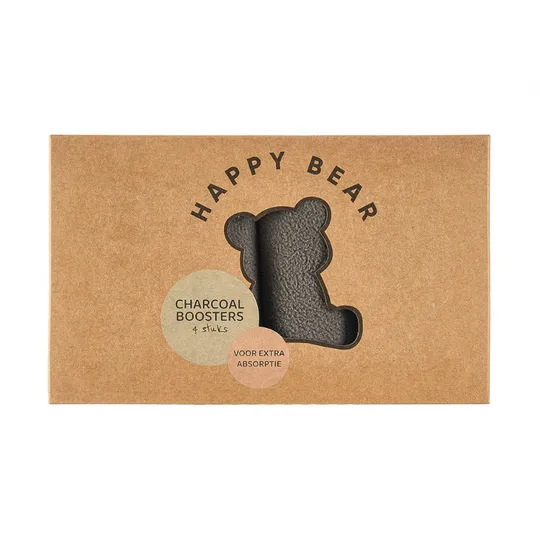 HappyBear Charcoal Booster Set 4 Stück