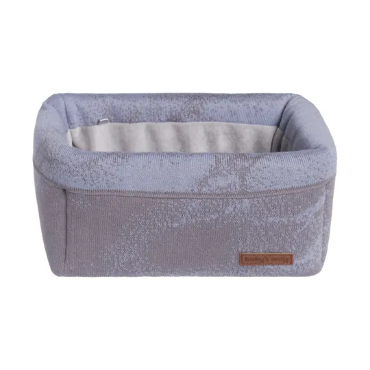 Baby's Only Marble Kommodenkörbchen Cool Grey / Lila