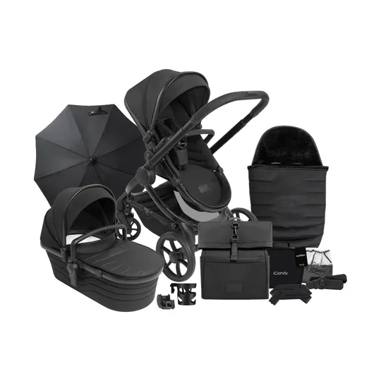 iCandy Kinderwagen - Peach 7 Studio - Ultra Matt Black
