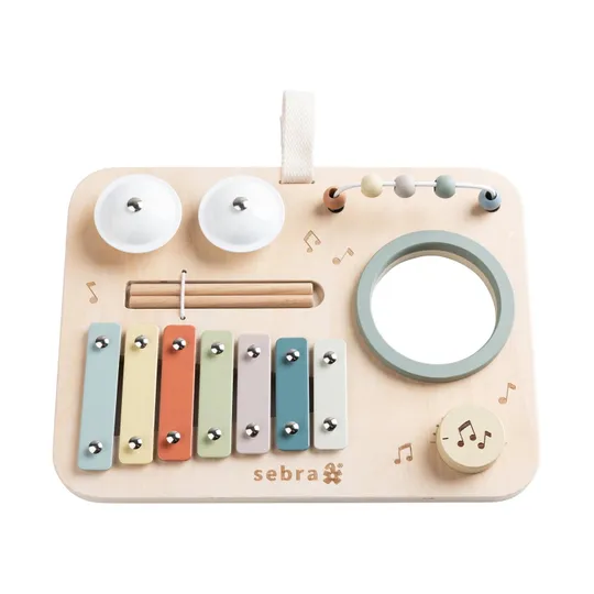 Sebra Activity Panel Music, Wooden