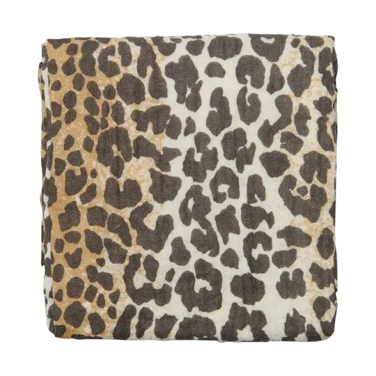 Studio Noos Wickeltuch - Leopard - 70x70 cm