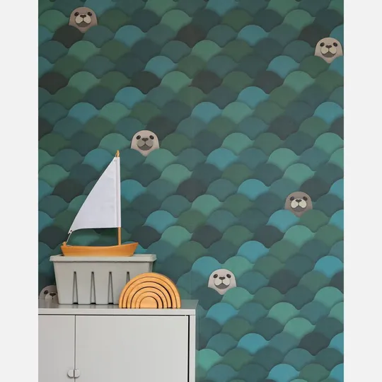 Studio Ditte - Seehunde - Tapete
