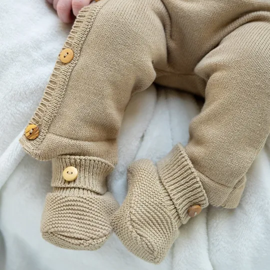 Klein Baby Jumpsuit - Größe 68 - Filipe Beige