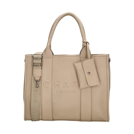 Charm London Laptoptasche / Wickeltasche – Bond – Sand