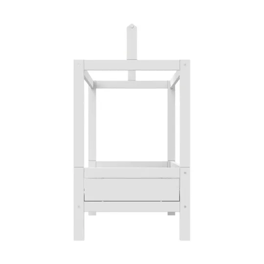 LIFETIME Kinderbett mit Himmelbettgestell – Deluxe-Lattenrost