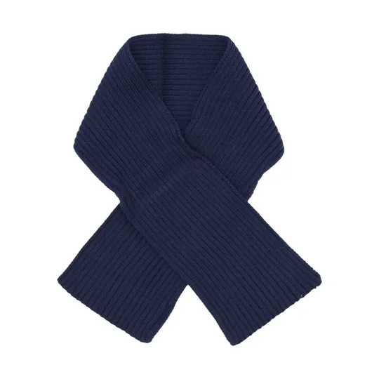 Puck Strickschal - Navy