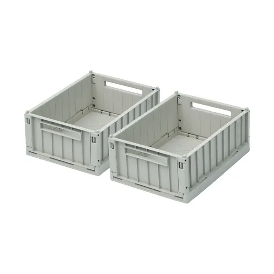 Liewood Weston Aufbewahrungsbox S – 2 Stück - Dove Blue
