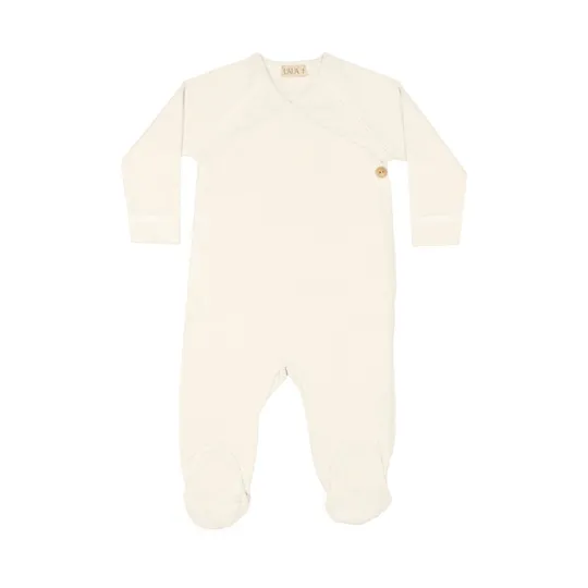 UAUA Kimono Strampler Crema 0-1 Monat