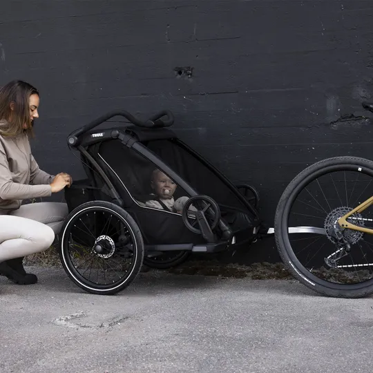 Thule Chariot G3 Sport 1 Fahrradanhänger - Natural Gold