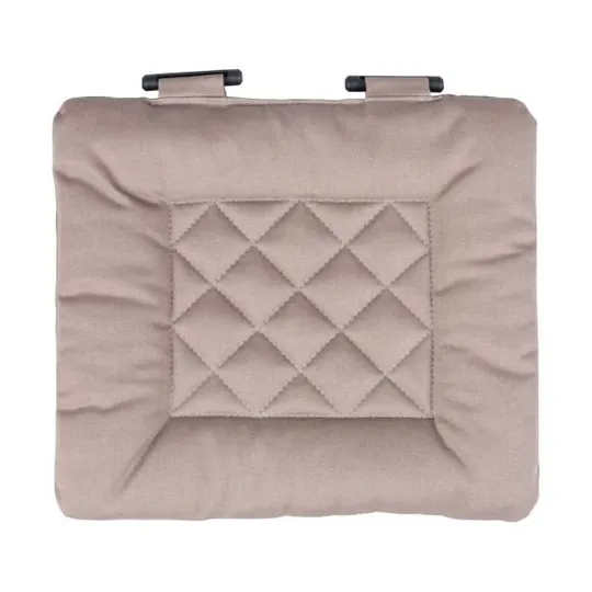 Kidsmill Junior Schaukelstuhl + Quilted Kissen - Schwarz/Taupe