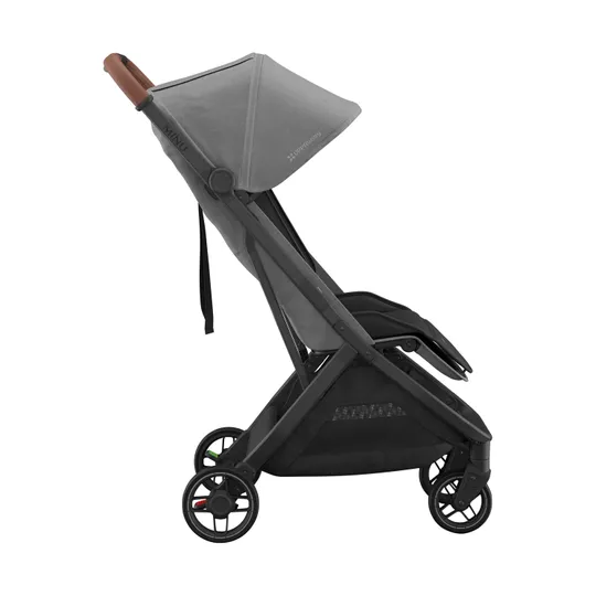 UPPAbaby Buggy - MINU V3 - Greyson Carbon Rahmen Mit Braun Leder