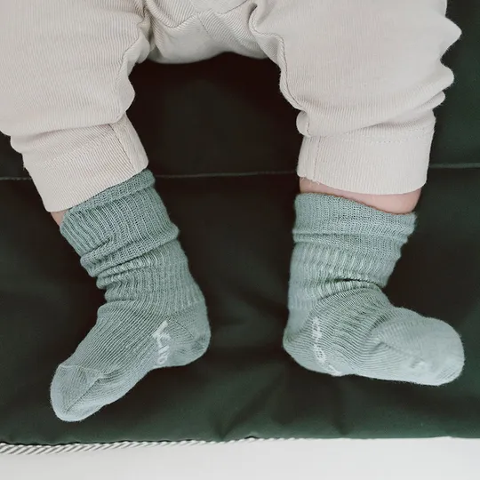 Kipkep Bleib Söckchen  - Pale Green - 0 - 6 Mte