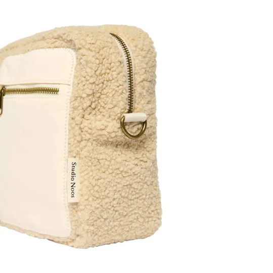 Studio Noos Ecru Teddy Stroller Organizer - Ecru