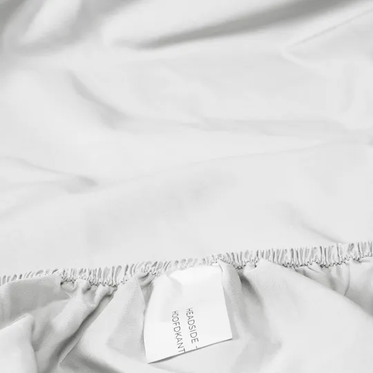 Essenza Home Premium Percale Fitted Sheet White 120X200 400979-103-227