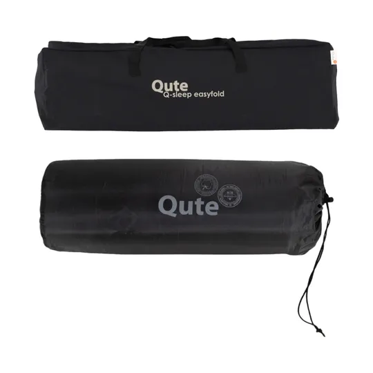 Qute Q-Sleep Campingbett Easyfold + Q-Matti Matratze inkl. Bezug