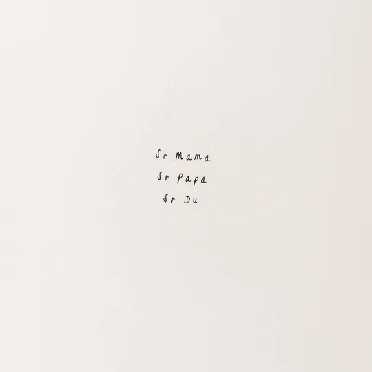 Ikpakjein Poster A4 - So Mama, So Papa, So Du