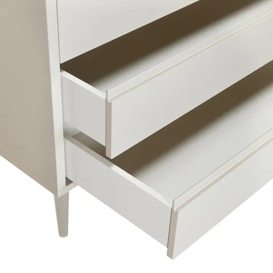 Europe Baby Sterre Babyzimmer Oatmeal / Oatmeal | Bett 60 x 120 cm + Kommode
