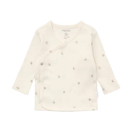 Noppies Top Top LS AOP Egret 50 - 1610000 1021 50