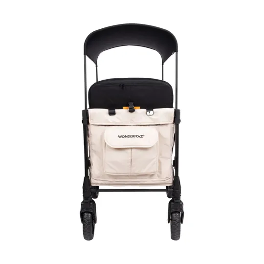 WonderFold W4 Luxe Pro Bollerwagen - Sandy Beige
