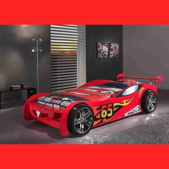 Vipack Lemans Autobett Rot 90 x 200 cm