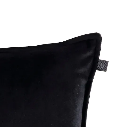 Overseas Middlestitch Kissen - 60 x 60 cm – Samt – Black