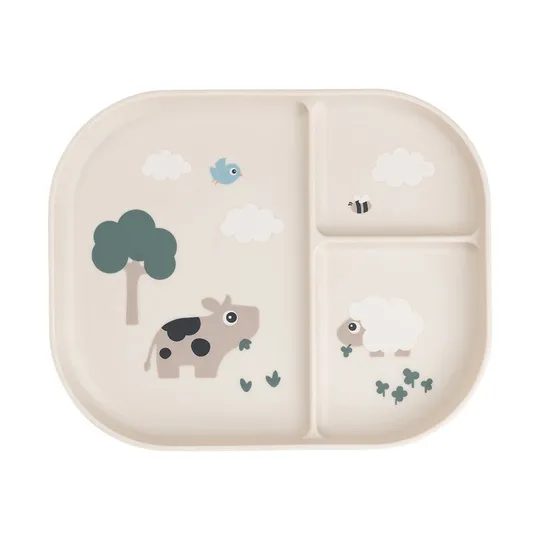 Done By Deer Fächteller - Tiny Farm - Quadrat - Sand
