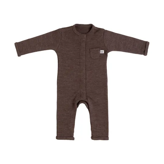 Baby's Only Meadow Strampler - Merino Fine - Größe 62 - Taupe