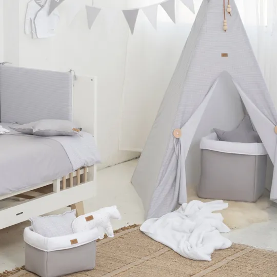 Bonjourbébé Artic Dream Tepee Tent Grey