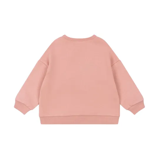 Konges Sløjd Lou Terry Sweater - 9 Monate - Mellow Rose