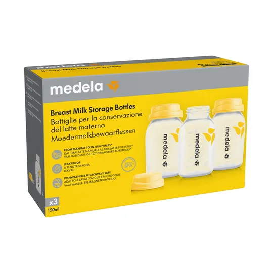 Medela Muttermilchflasche 150 ml 3 Stück