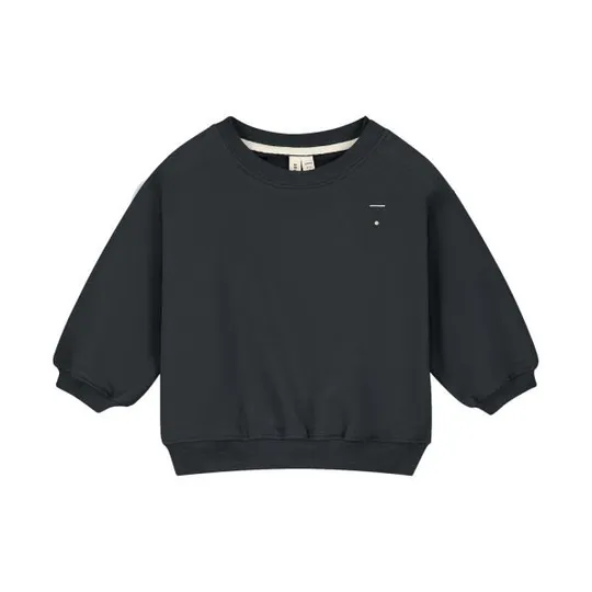 Gray Label Sweater - Dropped Shoulder - 3-6 Mte - Pirate Black